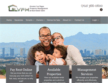 Tablet Screenshot of glvpm.com